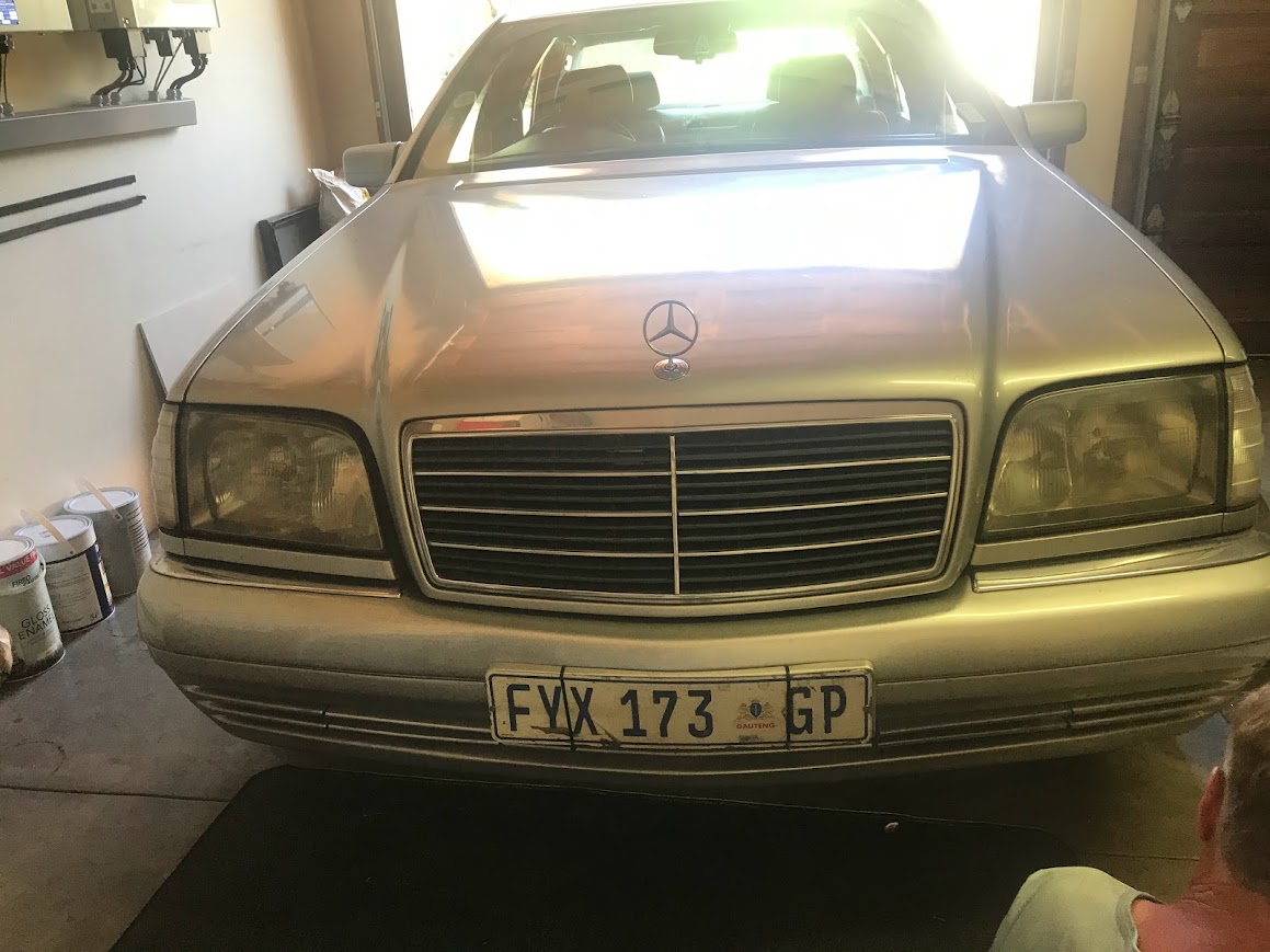 3D-Printed Car Panel Replica Before